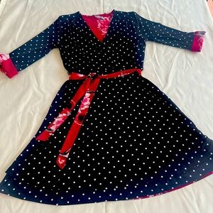 WHBM REVERSIBLE dress size Small